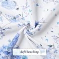 thumbnail image 6 of Spring Tablecloth 60x84 Inch, Floral and Flower Vine Table Cloth for Recatangle Table, Waterproof Hydrangea Table Cover Wrinkle Free for Patio, Picnic, Party Decor, 6 of 6