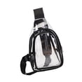 thumbnail image 3 of Riñonera transparente Yuyangstore Negro para hombre y mujer, 3 of 8
