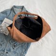 thumbnail image 3 of Bolso Gamuza para Mujer 2024 Nueva Axila Un Hombro Gran Capacidad C (marrón Claro), 3 of 9