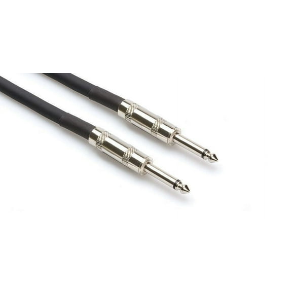 Hosa SKJ-605 5' Foot 16 AWG 1/4" TS to 1/4" TS Speaker Cable