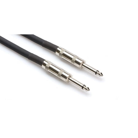 UPC: 0728736017498 | Hosa SKJ-605 5  Foot 16 AWG 1/4  TS to 1/4  TS Speaker Cable