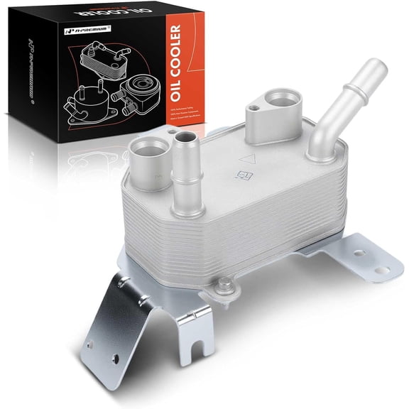 A-Premium Engine Oil Cooler Compatible with Ford Fusion 2017-2020 & Lincoln MKZ 2017-2020, 1.5L 2.0L 2.5L 2.7L