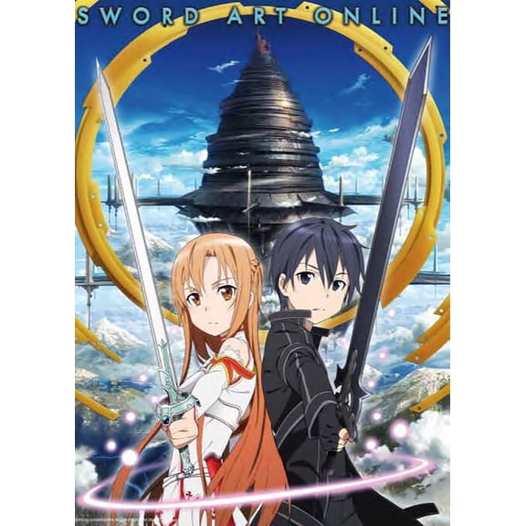 BUY ART FOR LESS Officially Licensed Sword Art Online 24 x 36 Inch Art Poster - Decorative Print - Poster Paper - Ready to Frame