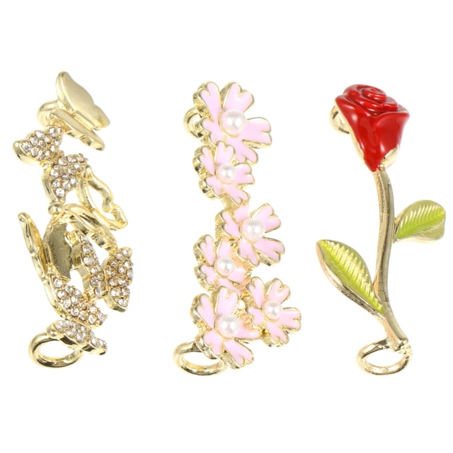 MasteelfCA 3 Pcs Lacets Charm Boucle Multifonctionnelle Pratique Clip de Lacet