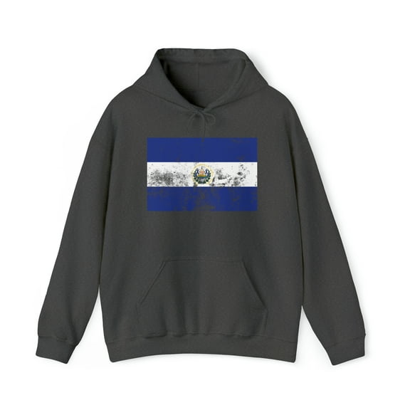 El Salvador Salvadoran Pride Flag Hoodie, Gifts, Hooded Sweatshirt
