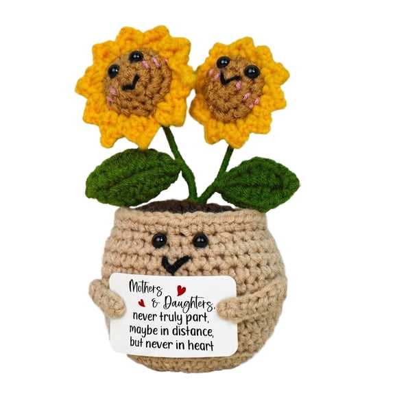 Teacher Appreciation Decorations Sunflower Desk Decor Small Plant Pot Gift for Teacher Office Desk Decor Cute Table Top Decor Mothers Day Gift