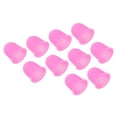 thumbnail image 1 of Protector de Punta de Dedo de Silicona Uxcell, Guardapunta Rosa, Tamaño Grande, Paquete de 10, 1 of 5