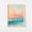 Rolled Canvas, variant on Surfer Duo Poster, Pastel Ocean Wave Wall Art, Sunset Surf Scene Print, Tropical Beach Decor, Coastal Surfer Art