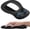 Black, variant on EooCoo Ergonomic Mouse Pad with Gel Wrist Rest Support Middle Concave Design, Relieve Wrist Pain Mousepad, Non-Slip Base for Laptop, Office Desk Accessories （Purple）
