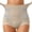 01 Khaki, variant on Fewfanhot Shapewear Underwear Butt Lifter Shaping Underwear Seamless Stretch Body Shaper Briefs For Daily Dress Wear