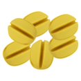 thumbnail image 1 of 6x caña de pescar bola fija Clips para caña de pescar tubo de pesca elástico conectores caña Amarillo, 1 of 8