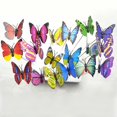 thumbnail image 3 of 10 piezas/juego Simulación Mariposa Palo Jardín Exterior Maceta Decoración Adorno, 3 of 5