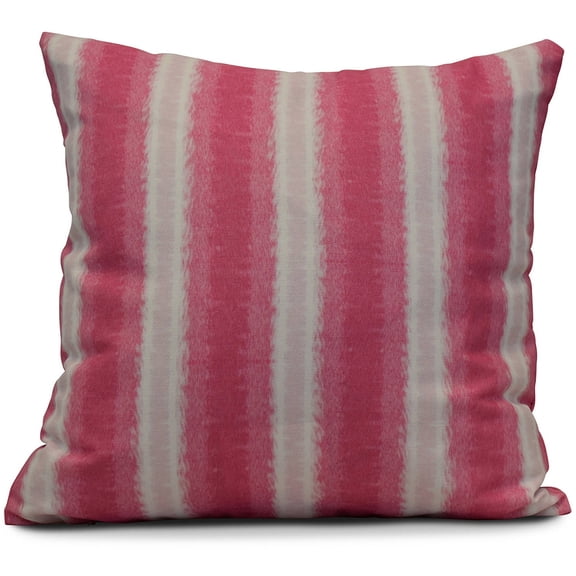 Simply Daisy Sea Lines Stripe Print Outdoor Pillow