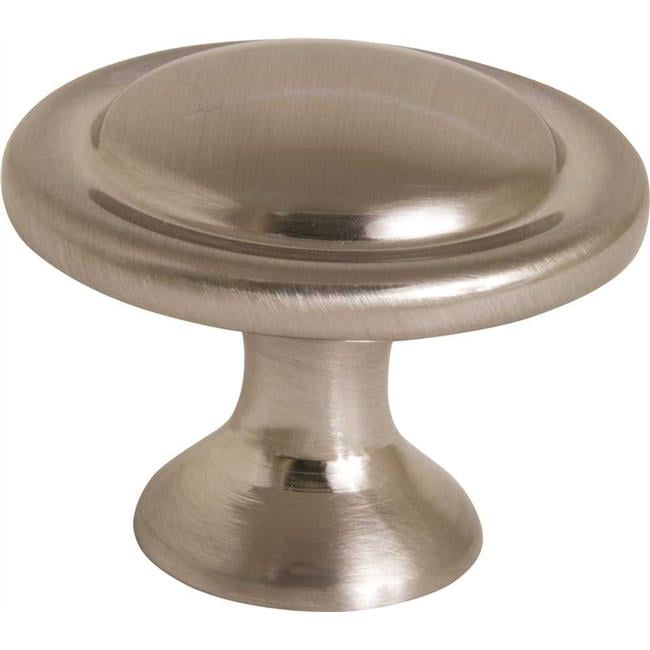 178525 BiFold Door Knob 13/4 In. Satin Nickel 5 Per Pack