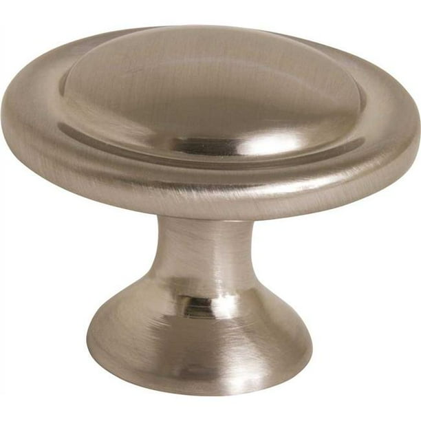 178525 BiFold Door Knob 13/4 In. Satin Nickel 5 Per Pack Walmart