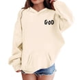 thumbnail image 4 of Mercatoo Girls Sweatshirt Personalized Print Casual Pattern Sweatshirt Comfortable Long Sleeve Teen Pullover Hoodies Girls, 4 of 7