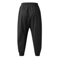 thumbnail image 5 of Men's Casual Pants Mens Casual Leggings Japanese Retro Style Loose Solid Color Pants Black 5XL, 5 of 6