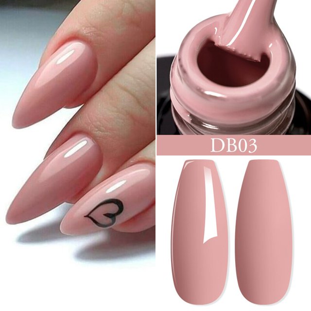 Mtssii-esmalte de uñas de Gel blanco lechoso, extensión rápida, barniz de uñas Nail Art, Gel duro de construcción desnuda, extensión acrílica semipermanente, 7ml
