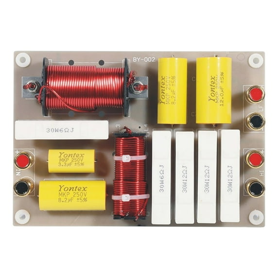 Robusts 800W 2/3Way Crossovers Frequency Divider for Professional Speakers, Ensuring Clear Sound in Any Outdoor Setting