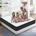 thumbnail image 5 of BMMB High Quality 12"Thickness Twin Hybrid Spring Memory Foam Luxury Mattress Medium Feel, US Certified Breathable Fabric Cover, 5 of 17