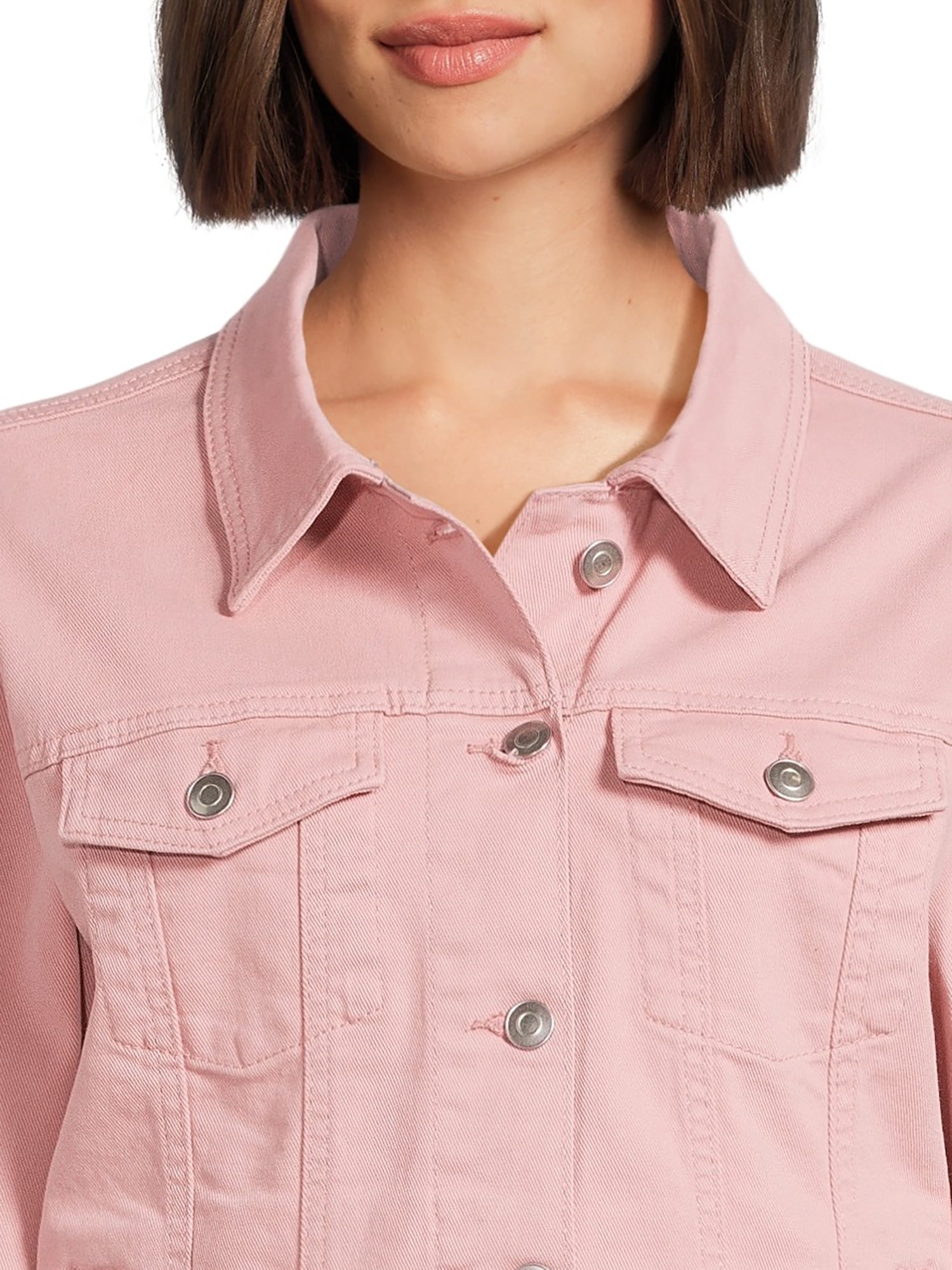 Time and Tru Women's Denim Jacket, Sizes XS-XXXL