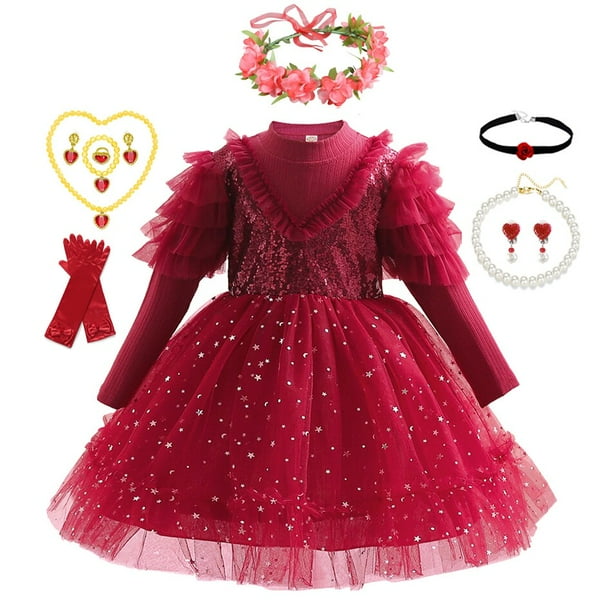 Bébé Filles Fête Princesse Multi Couche Tutu Tulle Tout-Petit Robe