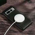 thumbnail image 3 of Feishell Magnetic Case for Google Pixel 7 Pro,Built in Magnets for MagSafe Charger,Luxury PU Leather Shockproof Lightweight Case Support Wireless Charging Ultra Thin Phone Case,Black, 3 of 10