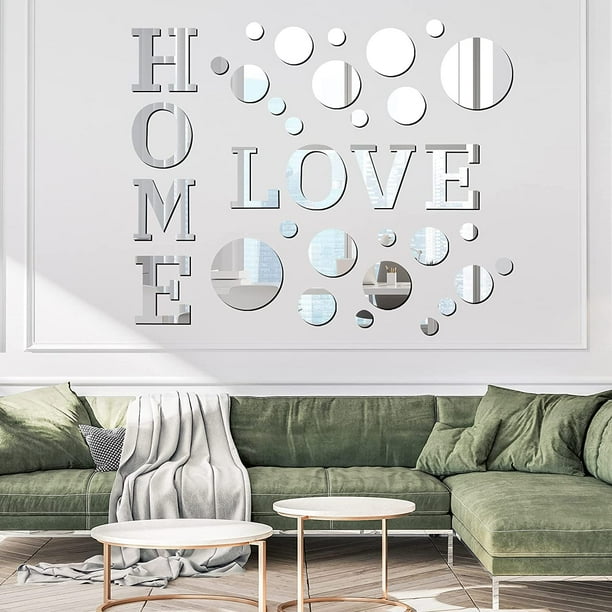 Letter 2024 wall stickers