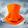 thumbnail image 2 of BASSDASH Unisex 2 Pack Fleece Neck Warmer Gaiter with Breathing Holes Wind Resistant Face Mask for Winter Hunting Fishing, 2 of 6