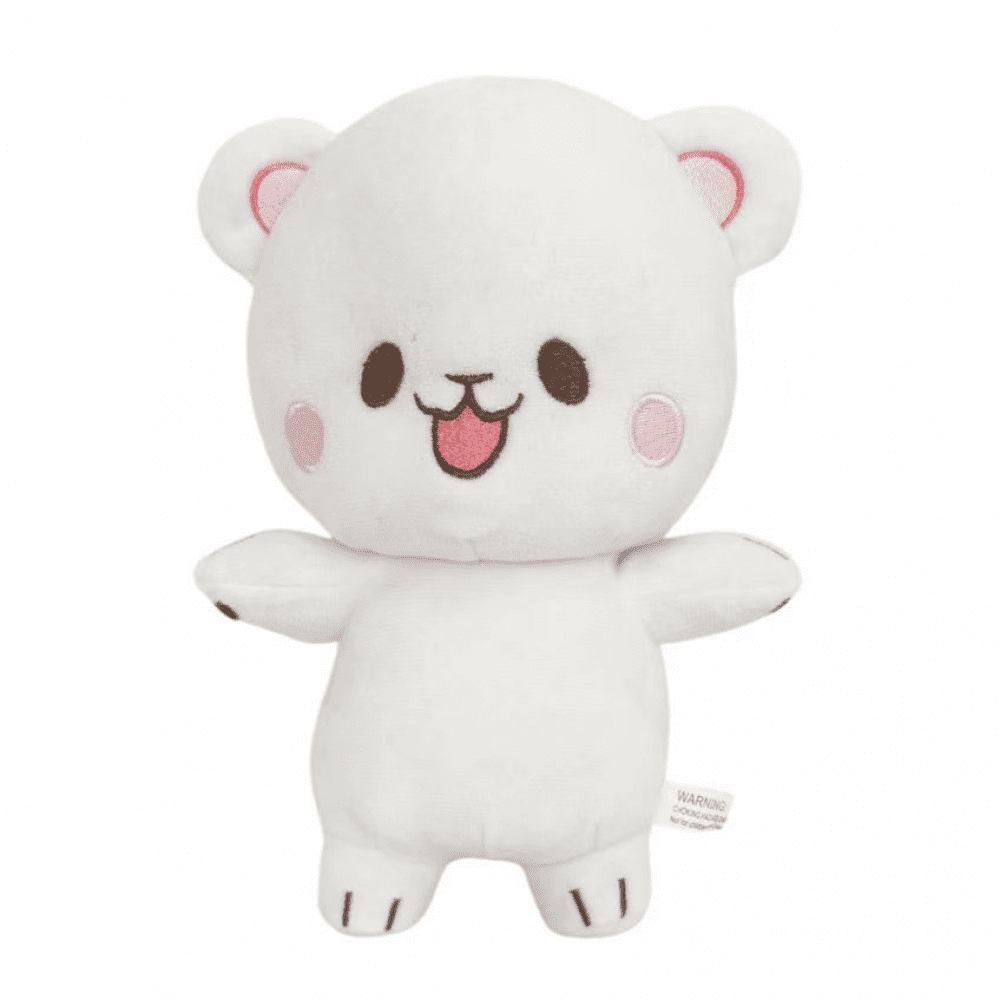 Yejue Milk and Mocha Plush Toy 8in Milk and Mocha Bear Plush Cute