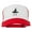 Red White Red, variant on Surf Man Embroidered Foam Mesh Back Cap - Navy White OSFM