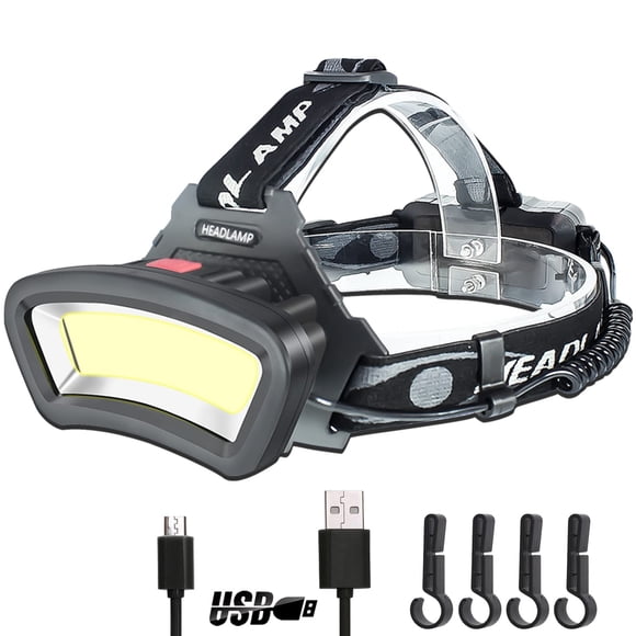 Linterna frontal DARKBEAM COB Floodlight 2000LM recargable por USB