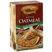 Choice Oatmeal, Instant, Apple Cinnamon, 10 oz. (Pack of 6)