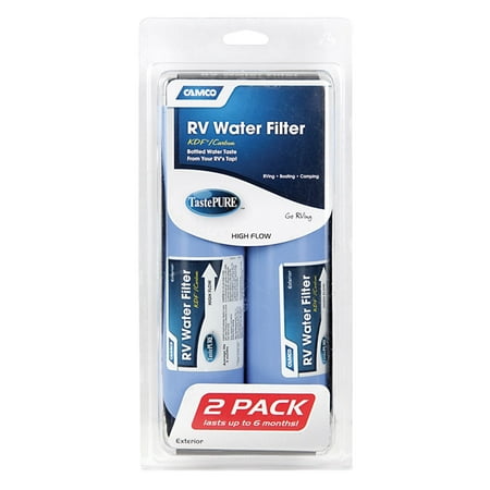 TastePURE KDF/Carbon RV Water Filter 2Pk Carbon