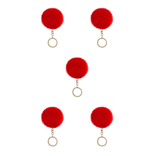 Advancent Llavero colgante flexible cómodo encantador llaveros adorables llaveros mujeres para niños adultos ancianos estudiantes rojo 9cm Type2 NO2 Advancent CBP347293