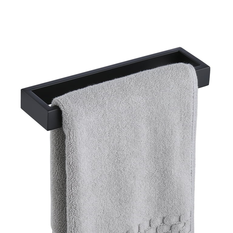 KES Black Towel Bar Hand Towel Holder 10 inch Black Finish for Bathroom Wall Mount Walmart
