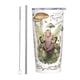 thumbnail image 1 of Vaso de 20 oz de Melanie Martinez, taza de viaje para automóvil con aislamiento al vacío de acero inoxidable, taza con pajita para bebidas calientes, té helado, café, 1 of 8