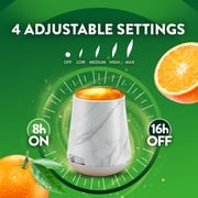 Air Wick Essential Mist Scented Oil Cordless Diffuser Device, Marble, 1 Count