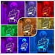 thumbnail image 2 of 2026 Attack on Titan 3D Anime Lamp Night Levi Ackerman Illusion Night Figurine from Attack On Titan Japanese Anime Led Sensor Lights, 2 of 5