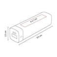 thumbnail image 3 of Paquete 70 piezas Power bank ultracompacto azul 9.5 x 2.5, 3 of 3