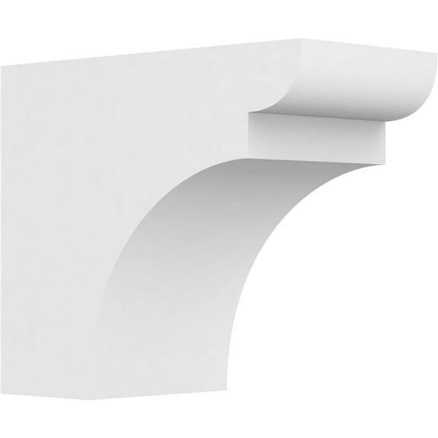 Ekena Millwork RFTP06X10X12YOR 10 x 6 x 12 in. Standard Yorktown Architectural Grade PVC Rafter Tail