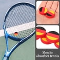 thumbnail image 1 of CTIRCHIU 5Pcs Vibrant Silicone Tennis Dampeners Unique Racket Shocks Absorbers Easy to Install, 1 of 8