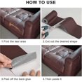 thumbnail image 3 of Self Adhesive Leather Repair Patch Couch Sofa Car Seat Chair Renovation Sticker TW,20*30cm,Navy, 3 of 5