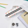 thumbnail image 6 of Fotbe Happy Easter Pattern Leather Pencil Case, Pencil Pouch with Durable Zipper, Compact and Stylish Organizer for Stationery, Art Supplies, Travel Essentials, 6 of 7