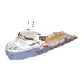 thumbnail image 3 of Kokiya 1/250 Ship Model Simulation Building Kits Decoration Boat Puzzle for Adults Kids, 3 of 9