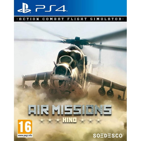 Air Missions Hind (Playstation 4 PS4) Action Combat Flight Simulator