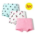 thumbnail image 4 of ZACPNCV 3PC Kids Toddler Boys Underwear Boxer Briefs Cotton Comfort Breathable Cute Printed Shorts Boxer Underpants White 8-9 Years, 4 of 4