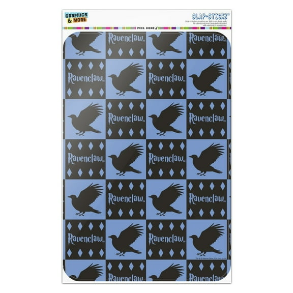 Harry Potter Ravenclaw Pattern Home Business Office Sign