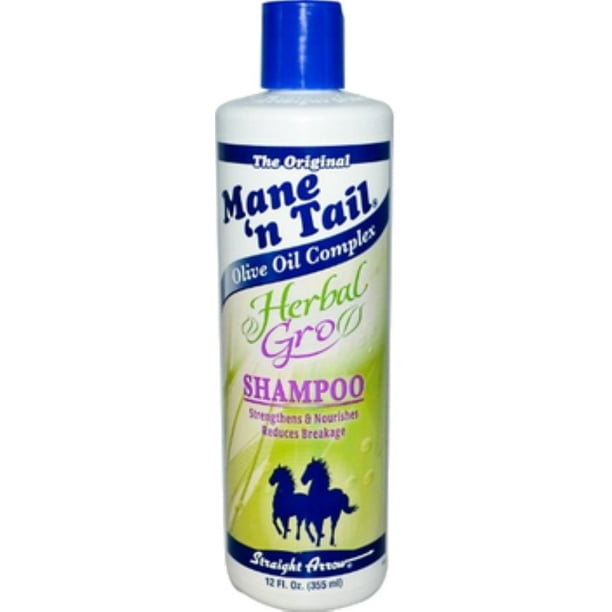 Mane'n Tail Herbal Gro Shampoo 12 oz (Pack of 2)
