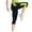 Green, variant on Kiplyki Womens Yoga Pants Women's High Waist Yoga Workout Capris Leggings Side Pockets Pants Cropped Trousers